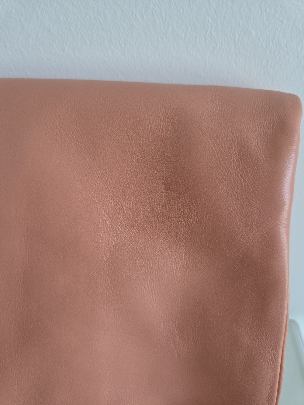 Coach Kristin Coral /Peach Leather Clutch with Gold - Picture 9 of 10